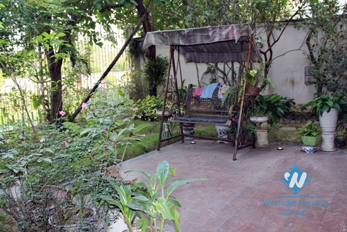 Furnished large villa with 4 bedrooms for rent in Ciputra, Westlake, Tay Ho, Hanoi, Vietnam